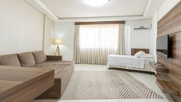 Suíte presidencial | 1 quarto, frigobar, cofres nos quartos, escrivaninha