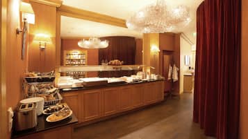 Daily buffet breakfast (EUR 10 per person)