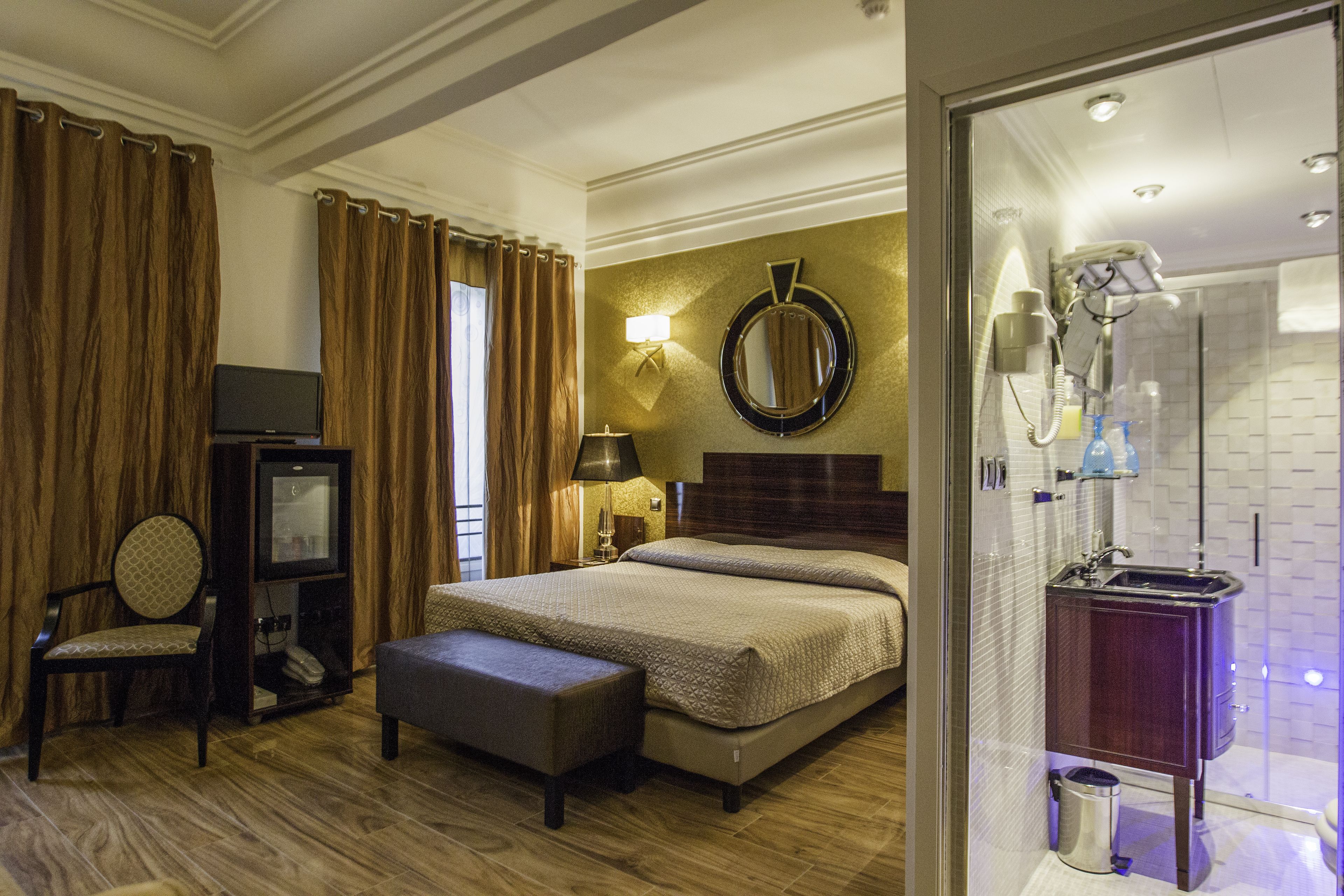 junior triple room | premium bedding, minibar, in-room safe, individually decorated