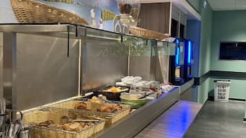Daily buffet breakfast (EUR 13 per person)