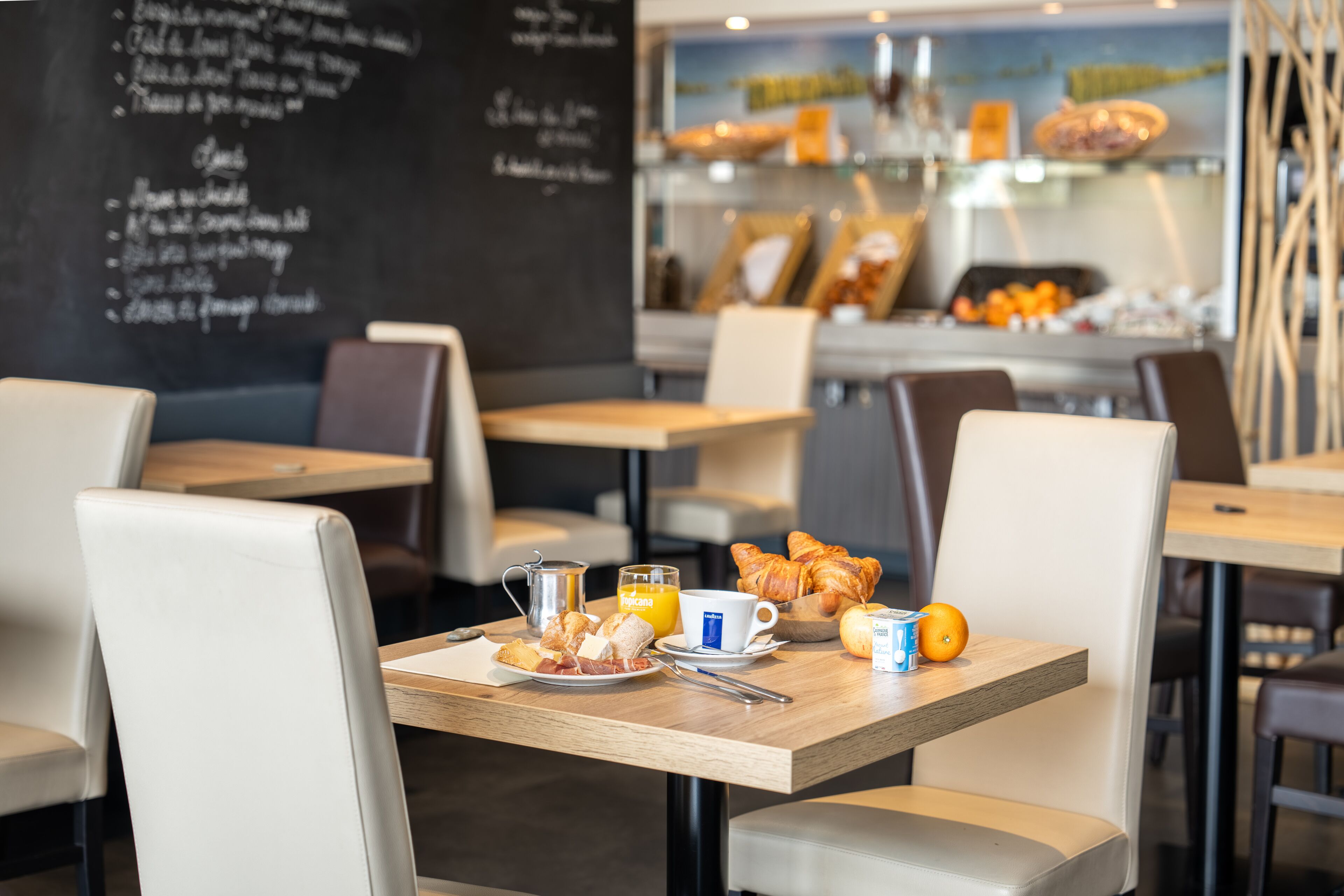 daily buffet breakfast (eur 13 per person)