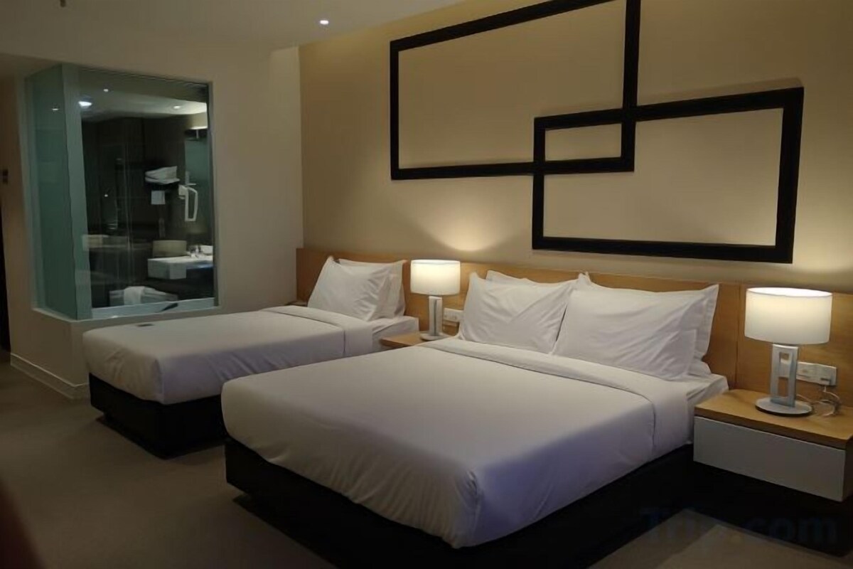 Minibar, in-room safe, soundproofing, iron/ironing board (on request)