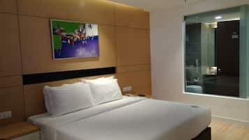 Minibar, in-room safe, soundproofing, iron/ironing board