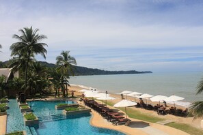 Vue depuis l’hébergement