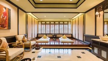 Sauna, body treatments, aromatherapy, body wraps, body scrubs, facials