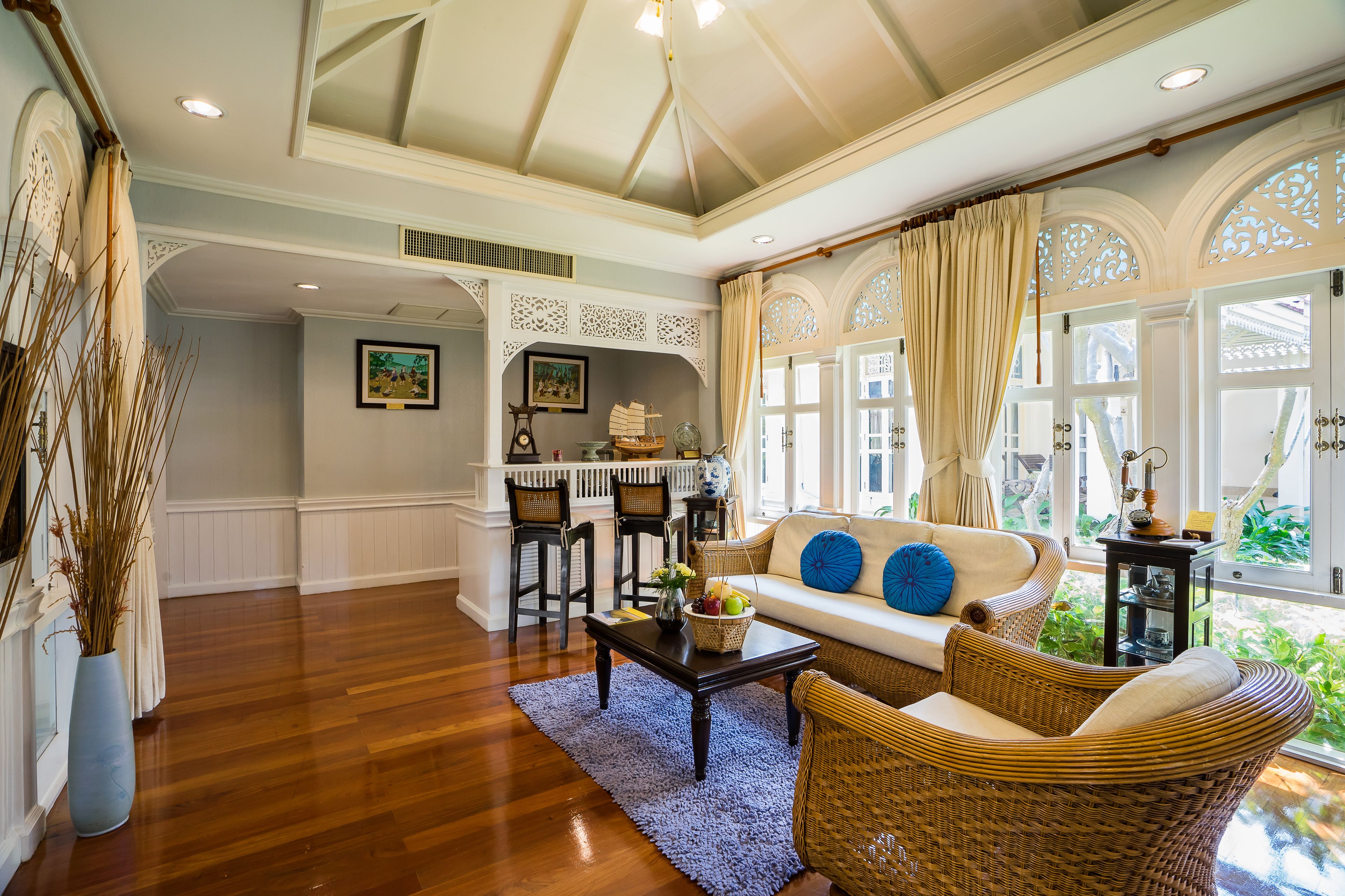 villa 1 bedroom | living area | flat-screen tv