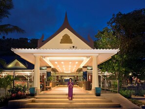 Front of property - evening/night