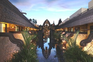 Cabana Suite Pool Access | Balcony view