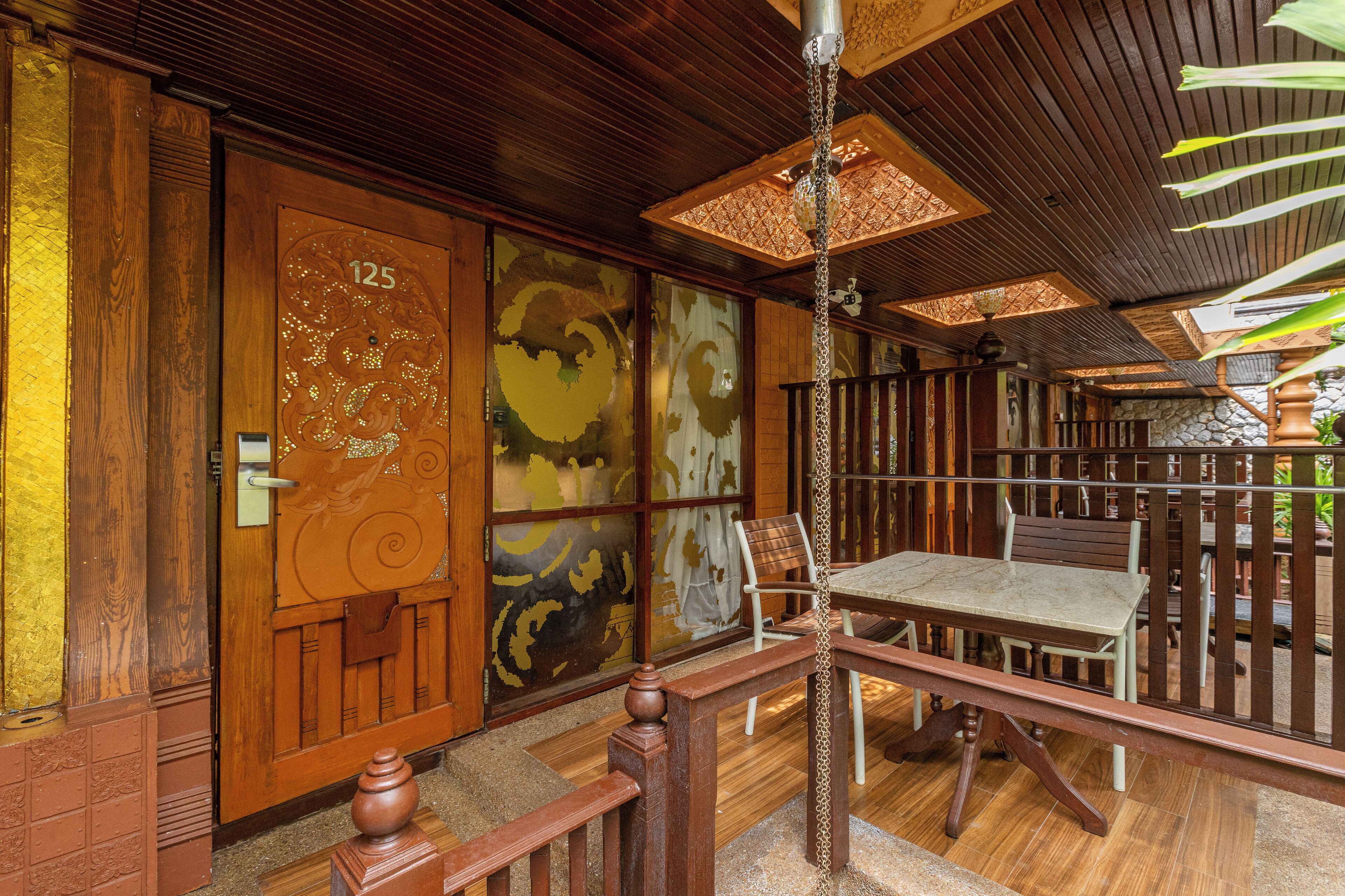 deluxe room, 1 bedroom, garden area | terrace/patio