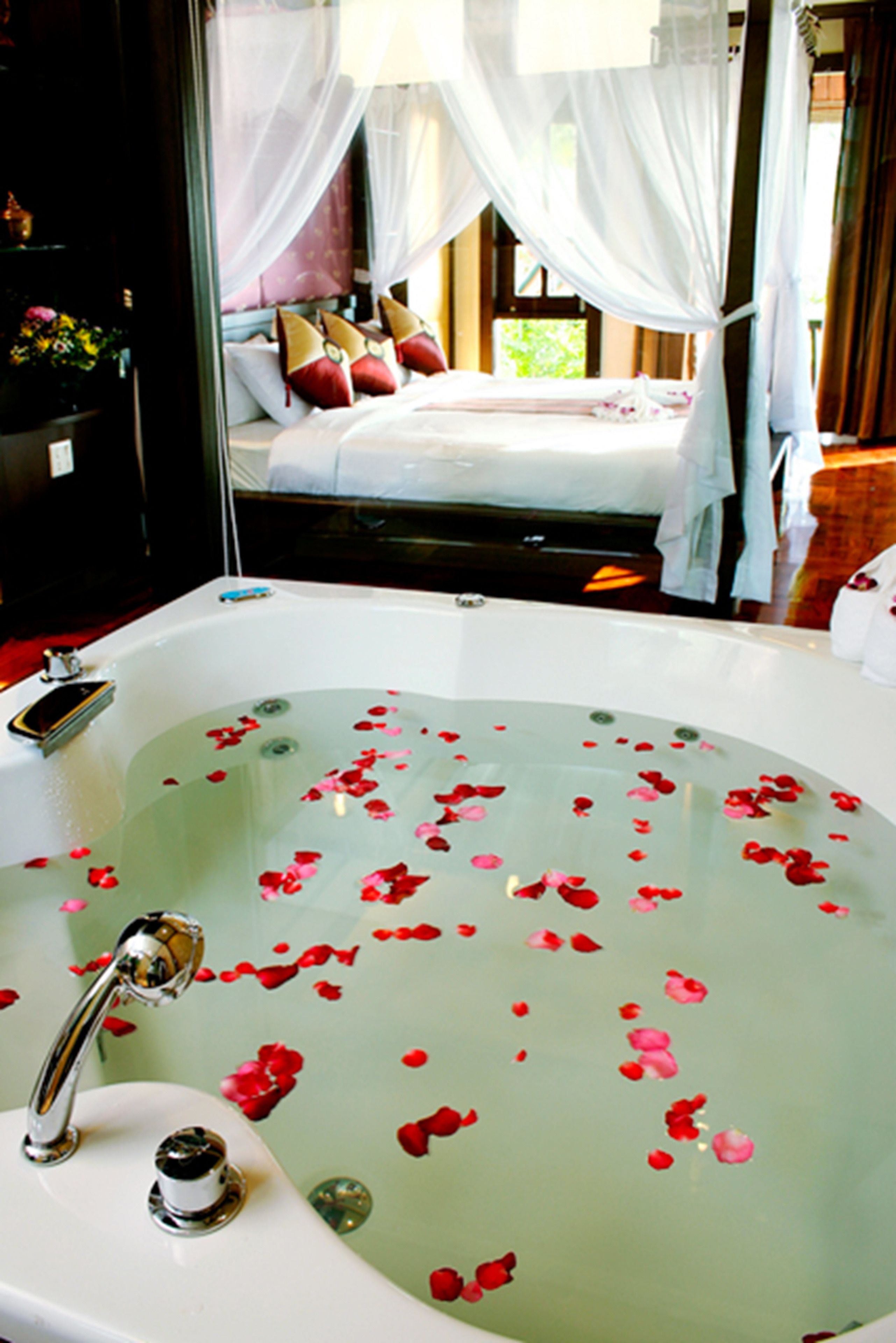 Villa Deluxe, hidromasaje | Baño | Regadera, regadera tipo lluvia, secadora de cabello, batas 