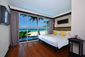 Andaman Beach Suite | Roupas de cama premium, frigobar, cofres nos quartos, cortinas blackout