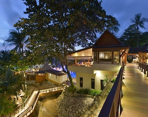 Experience serene relaxation amidst lush greenery and tranquil surroundings.