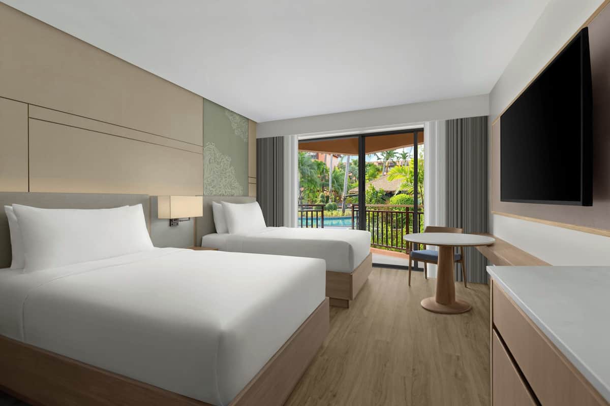 Premier Room, 2 Single Beds, Non Smoking, Terrace | 1 bedroom, down duvets, in-room safe, individually decorated