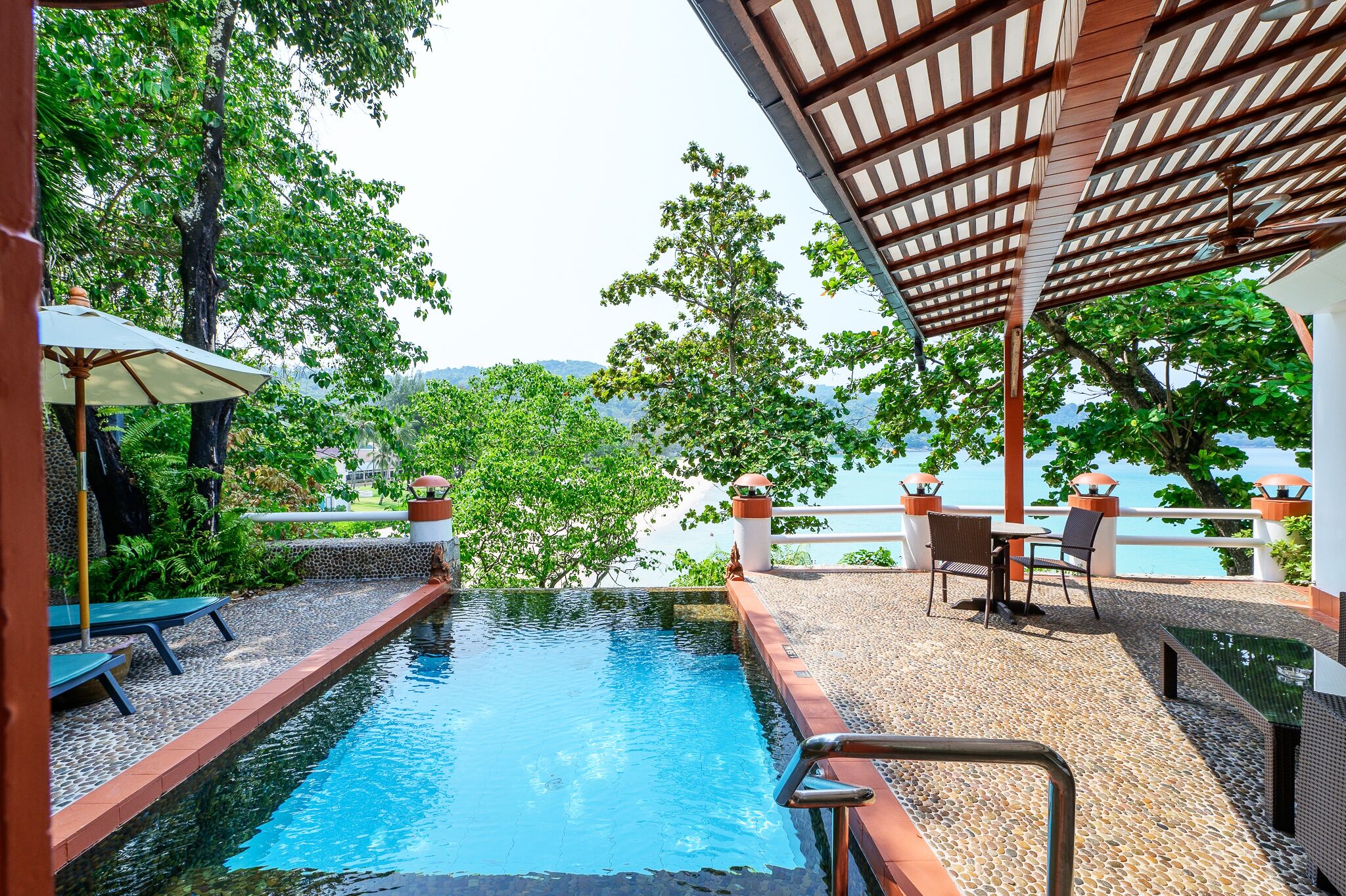 Pool Suite | Vue de la chambre