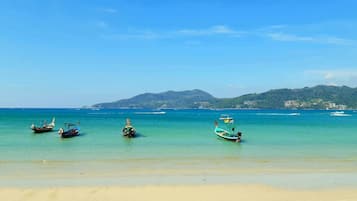 Ubicación a pie de playa y toallas de playa