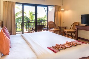 Deluxe Double Room, Sea View | Minibar, in-room safe, desk, blackout drapes - Lanta Casuarina Beach Resort (Ko Lanta)