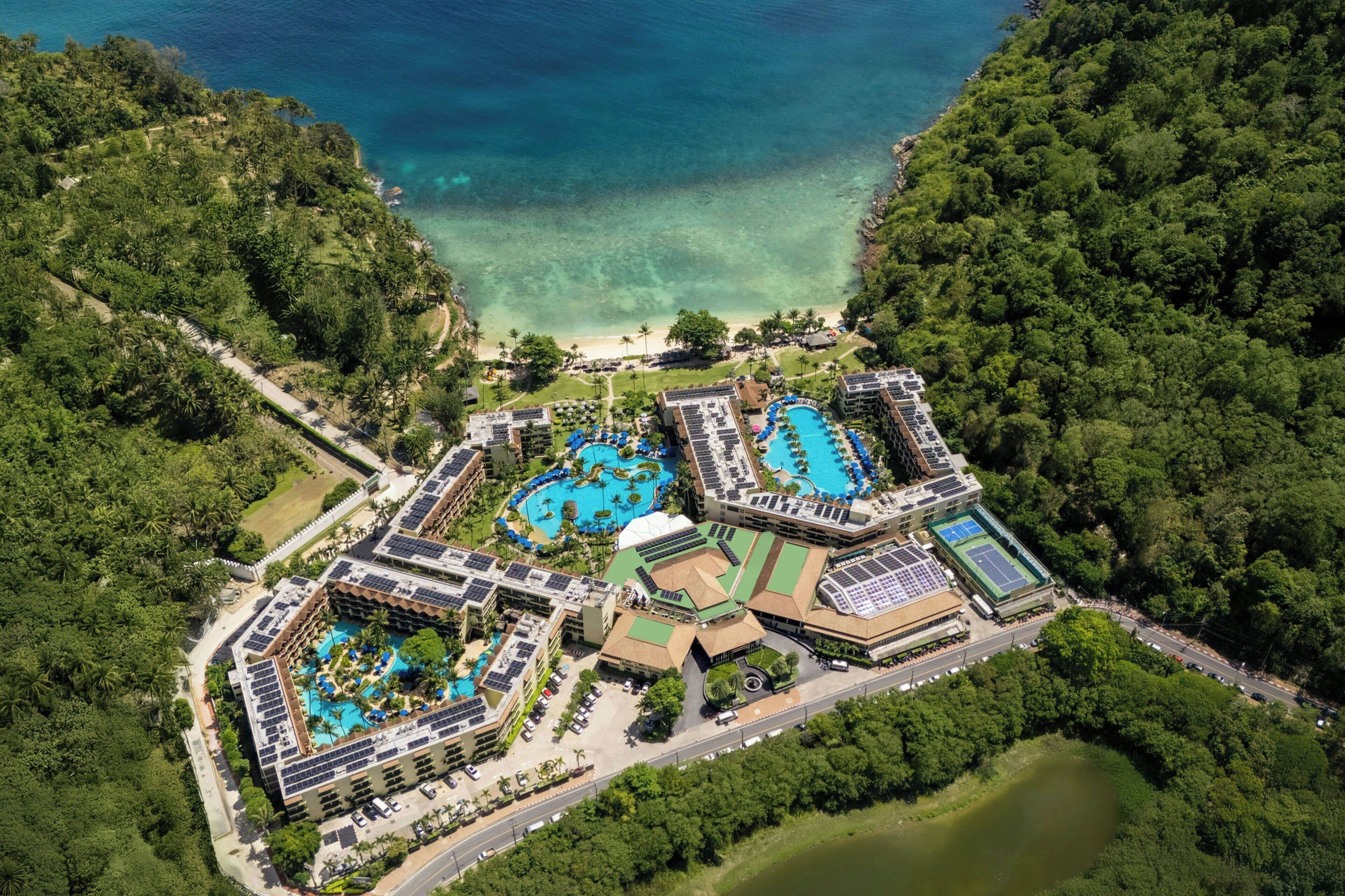 Pemandangan dari properti