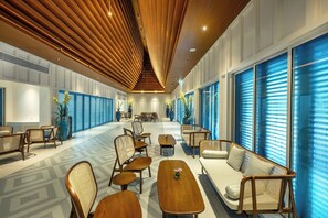 Sala de estar en el lobby