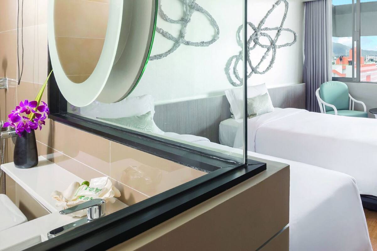 Minibar, in-room safe, desk, blackout drapes