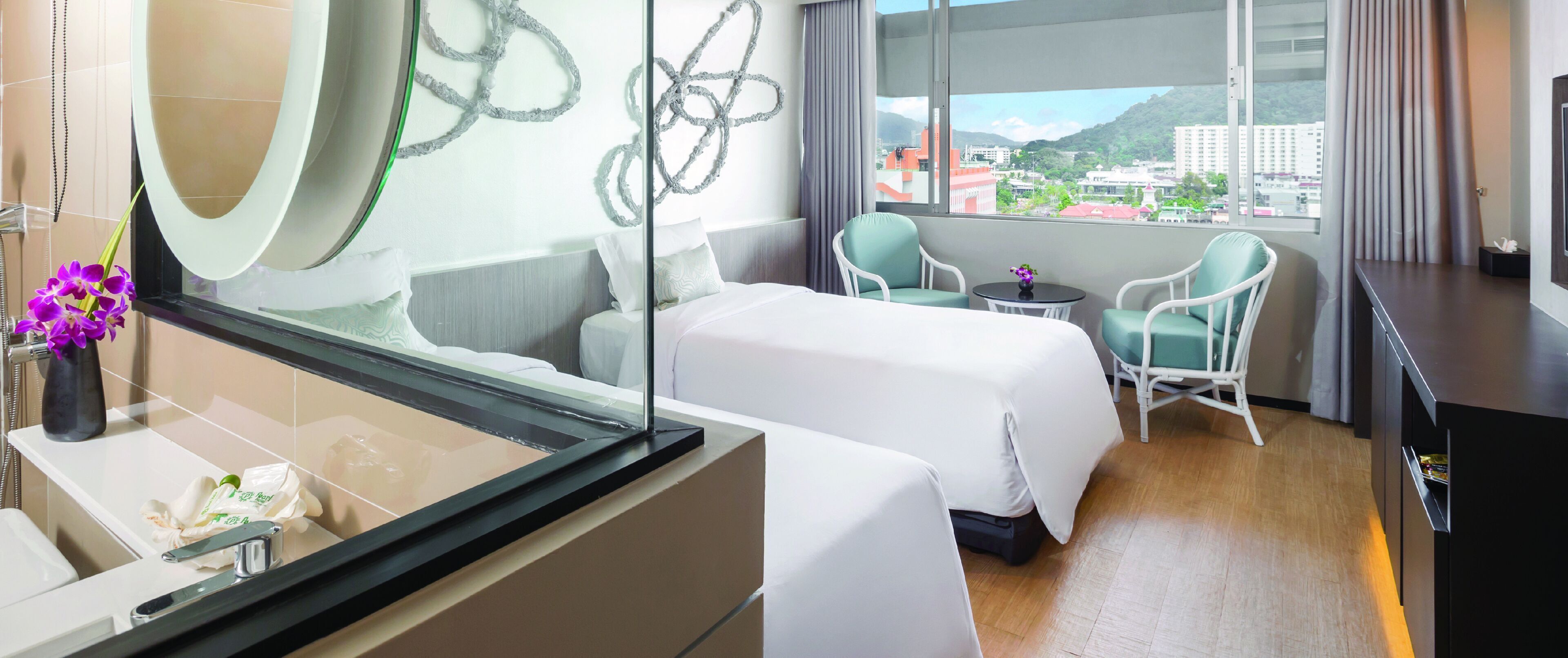 Minibar, in-room safe, desk, blackout drapes