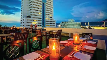 4 restaurants, breakfast, lunch, dinner served; Eastern European cuisine