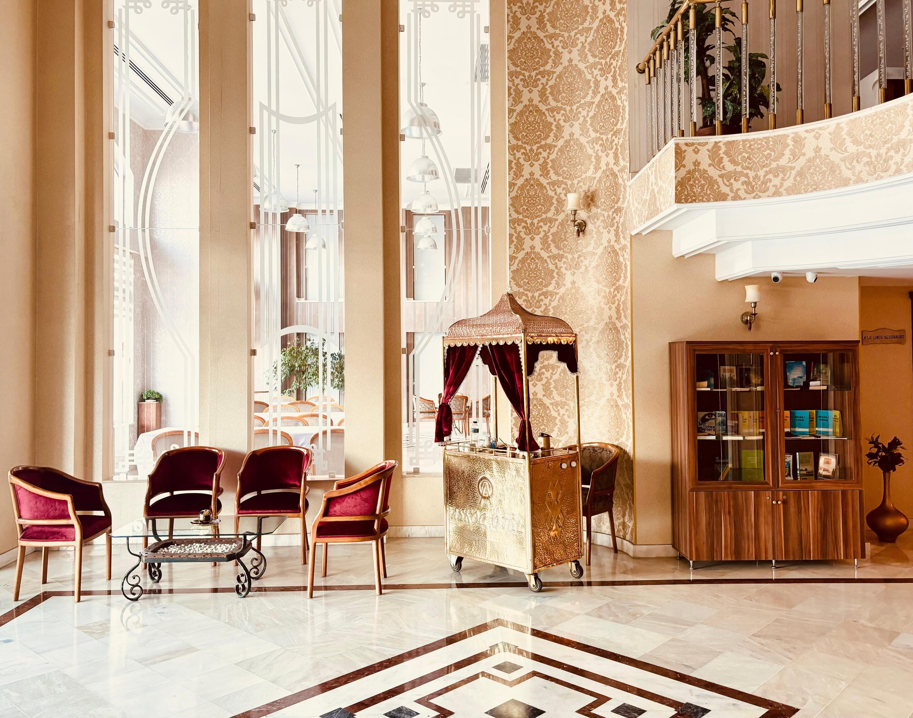 Sitzecke in der Lobby