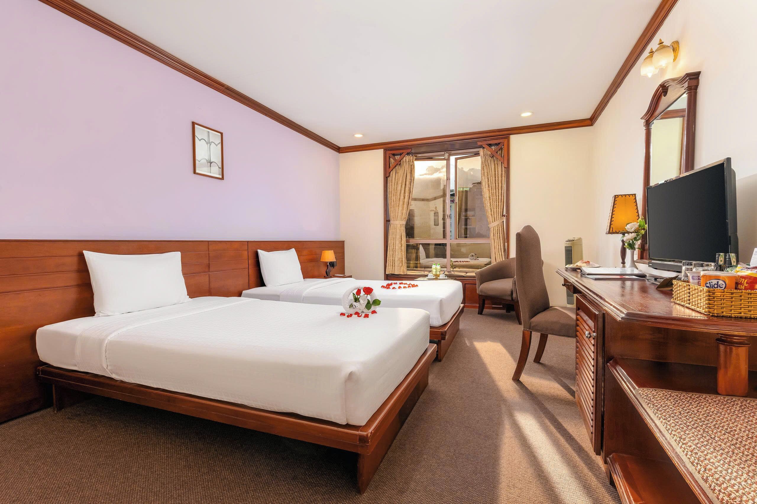 Superior Twin Room, City View | Premium bedding, minibar, in-room safe, free WiFi