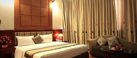 Premium bedding, minibar, in-room safe, individually decorated