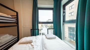Free WiFi, bed sheets