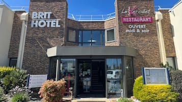 Voorkant van accommodatie