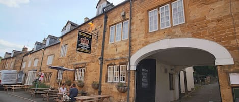 Fassade der Unterkunft