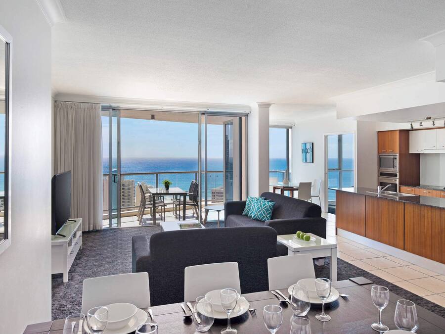 Room, 3 Bedrooms, 2 Bathrooms, Ocean View | Living area | TV