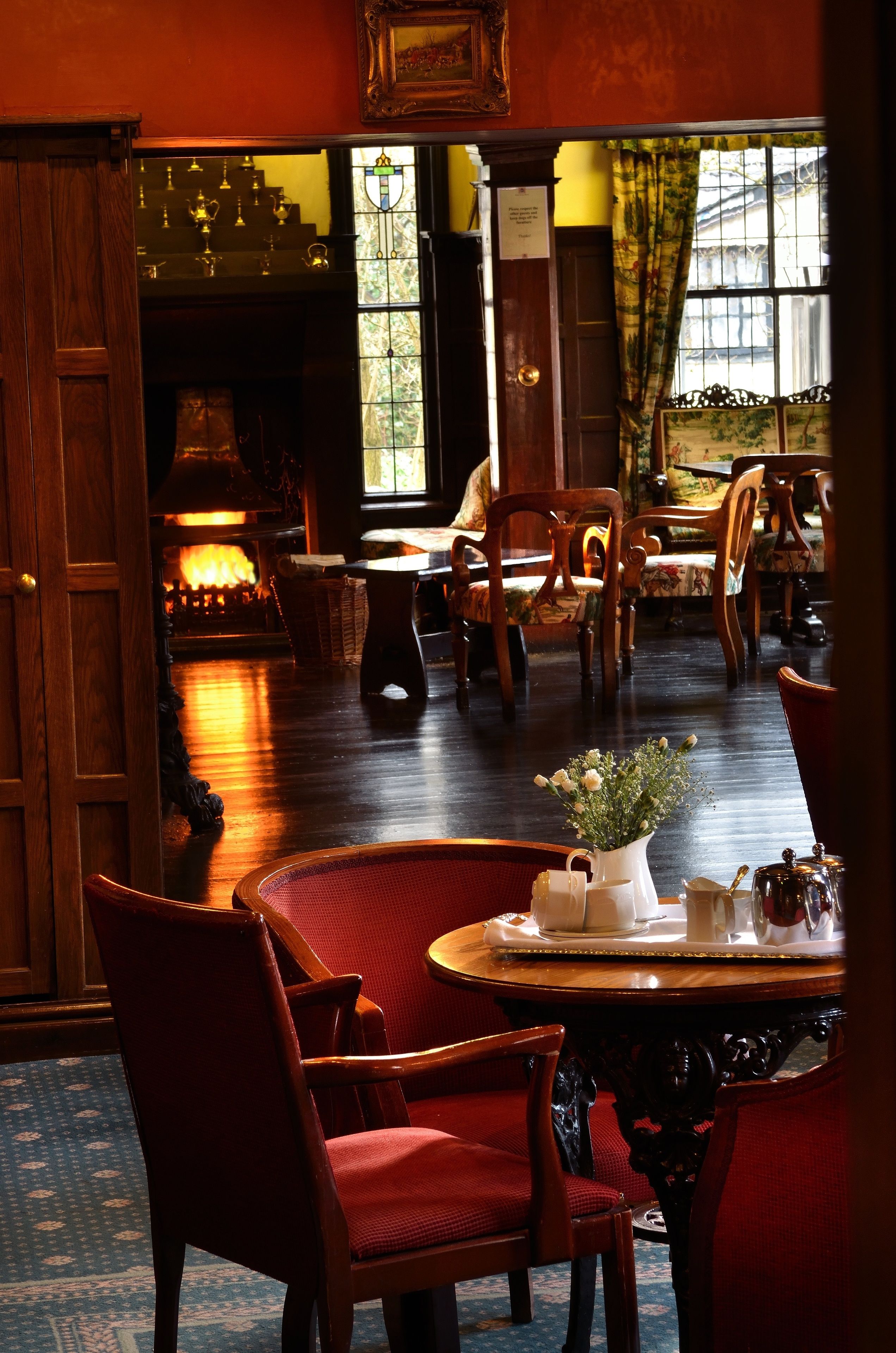 Lunch, dinner served; local cuisine, garden views 