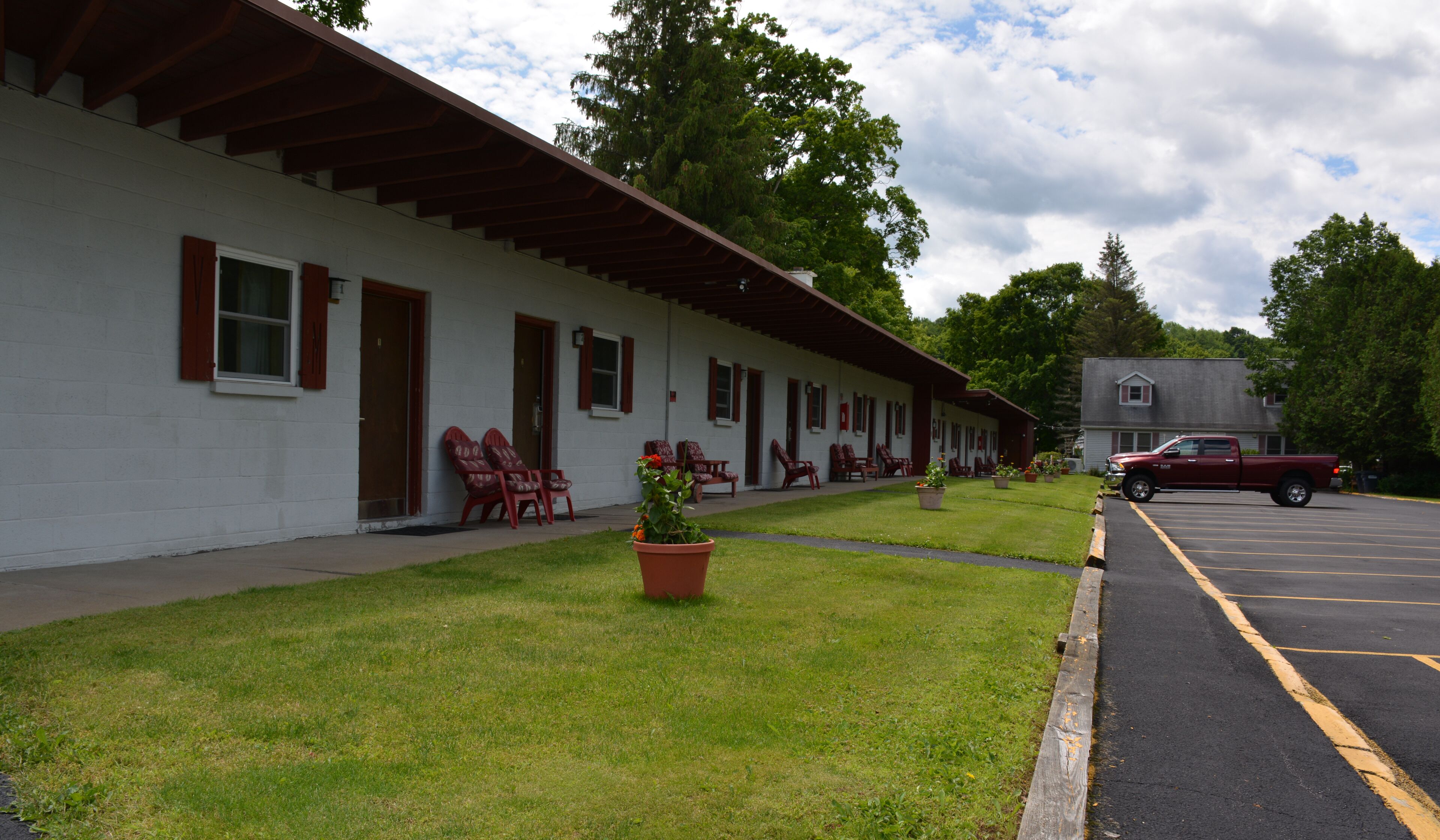 Fachada de la propiedad