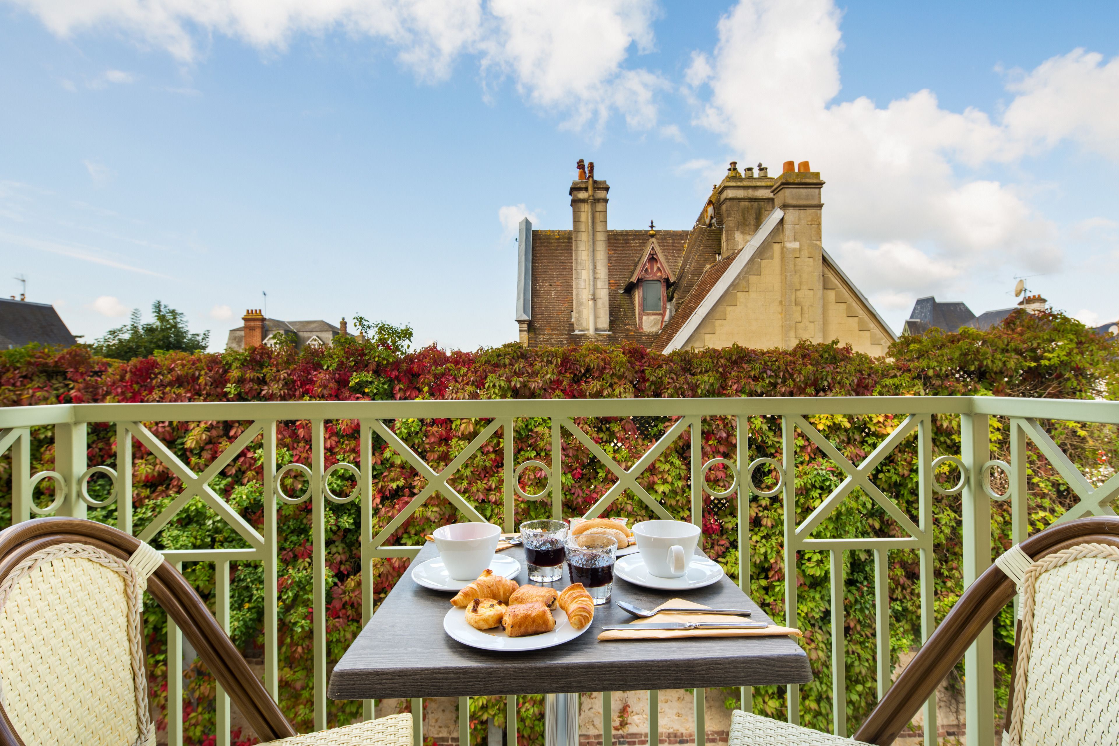 Quang cảnh nhìn từ nơi lưu trú