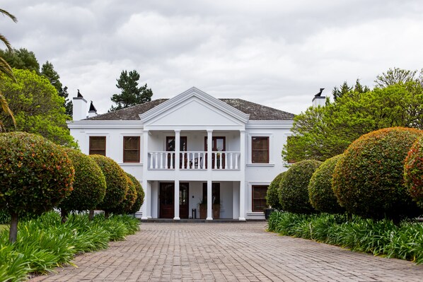 Overnatningsstedets facade