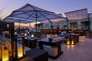 Terrasse sur le toit