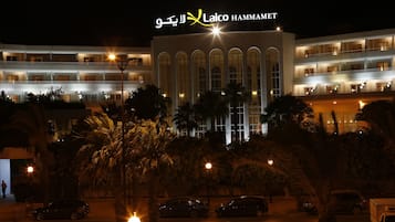 Façana frontal de l'allotjament