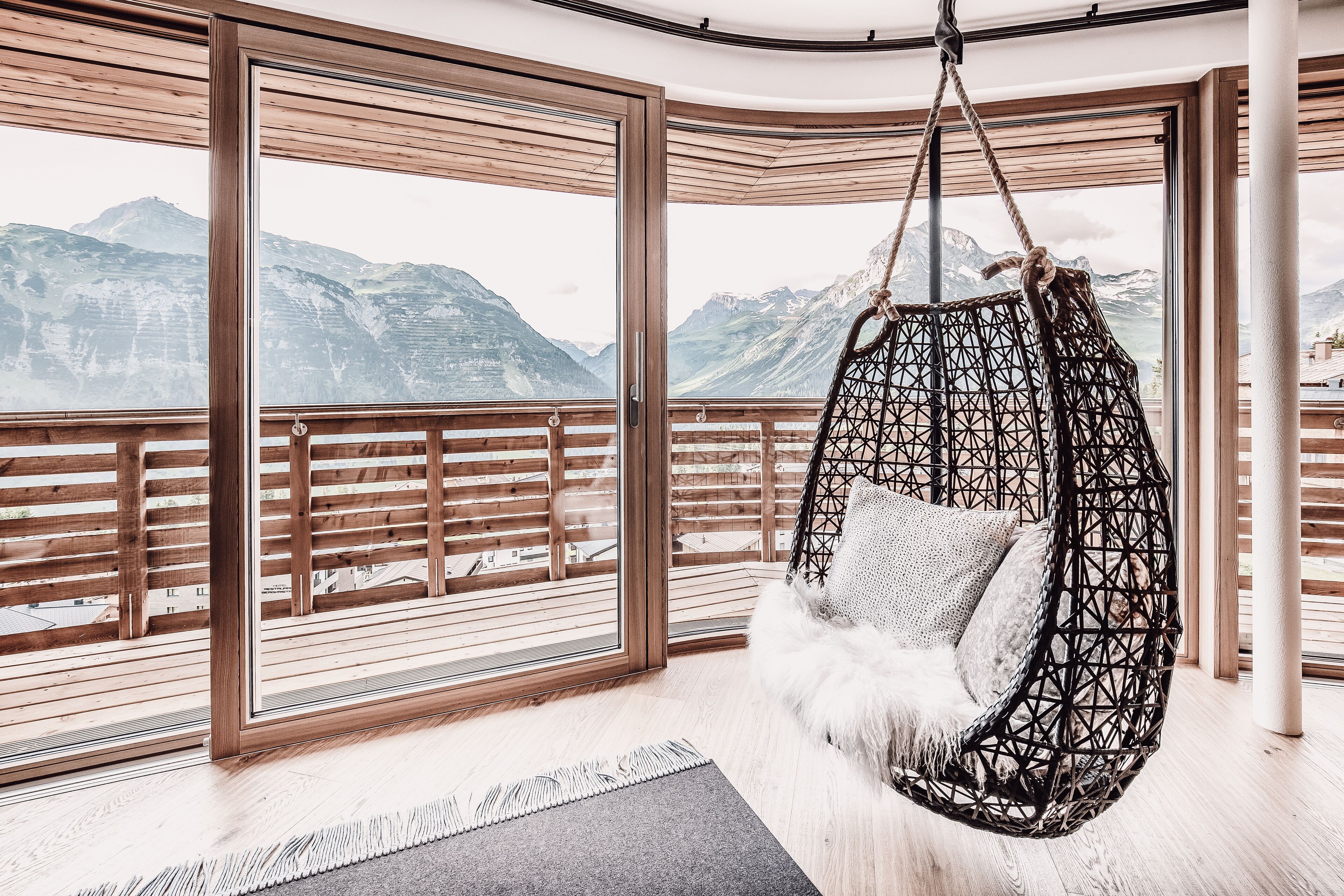 Panoramic Loft | Living area | Flat-screen TV