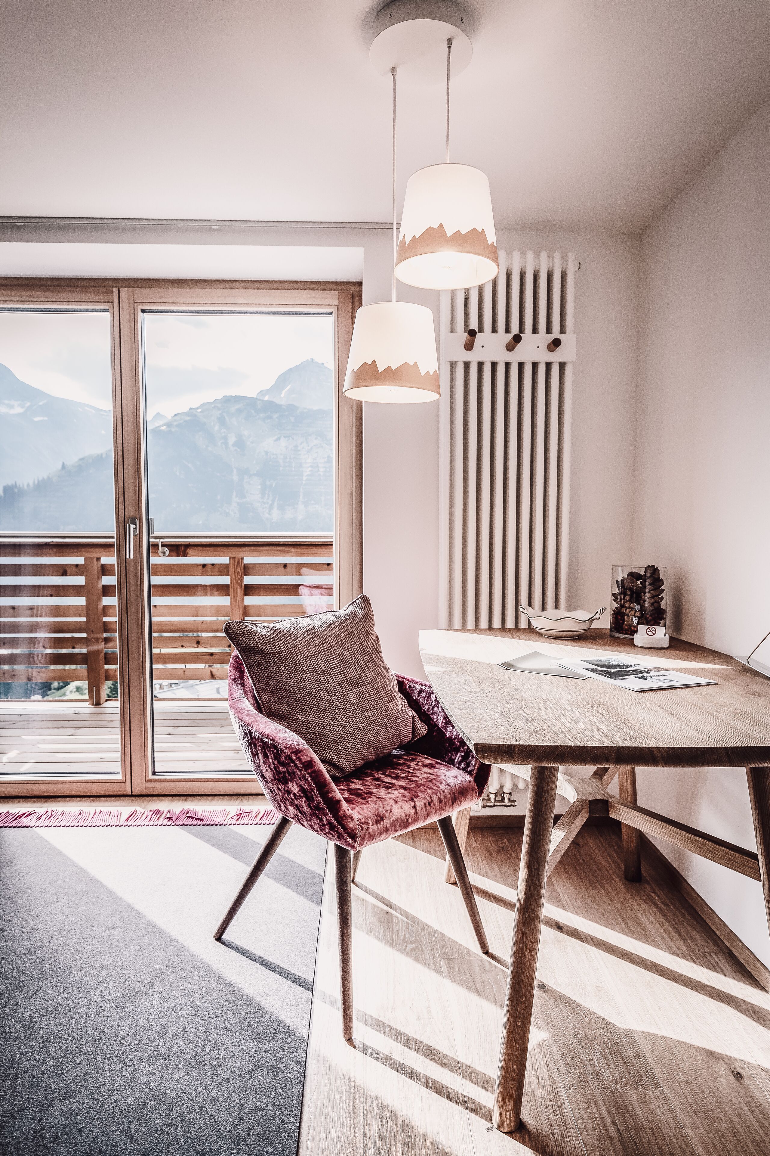 panoramic loft | living area | flat-screen tv