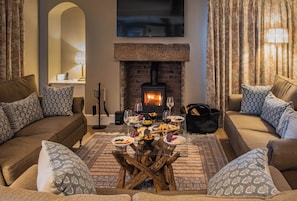 Swinton Grange | Living area | 19-inch flat-screen TV with digital channels - Swinton Park Hotel (Ripon)