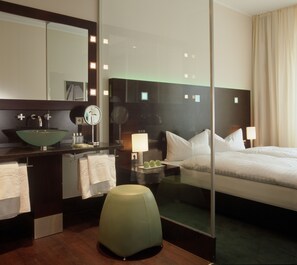 Habitación doble superior | Sábanas de algodón egipcio, ropa de cama de alta calidad y edredón 