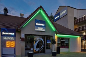 Fassade der Unterkunft