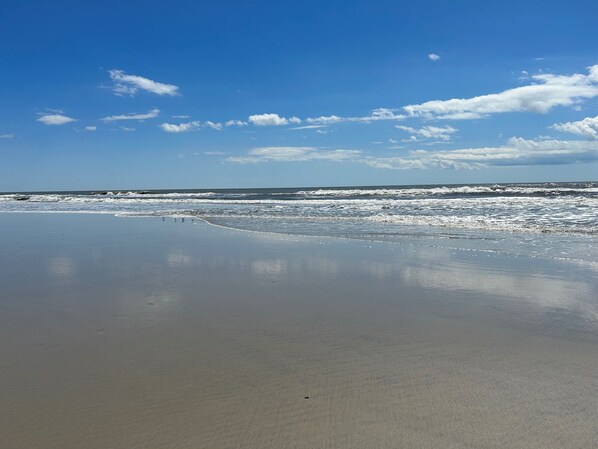 Tæt på stranden