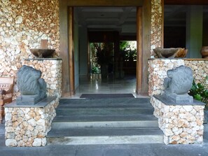 Vue depuis l’hébergement