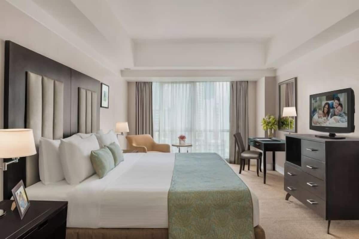 In-room safe, blackout drapes, soundproofing, iron/ironing board