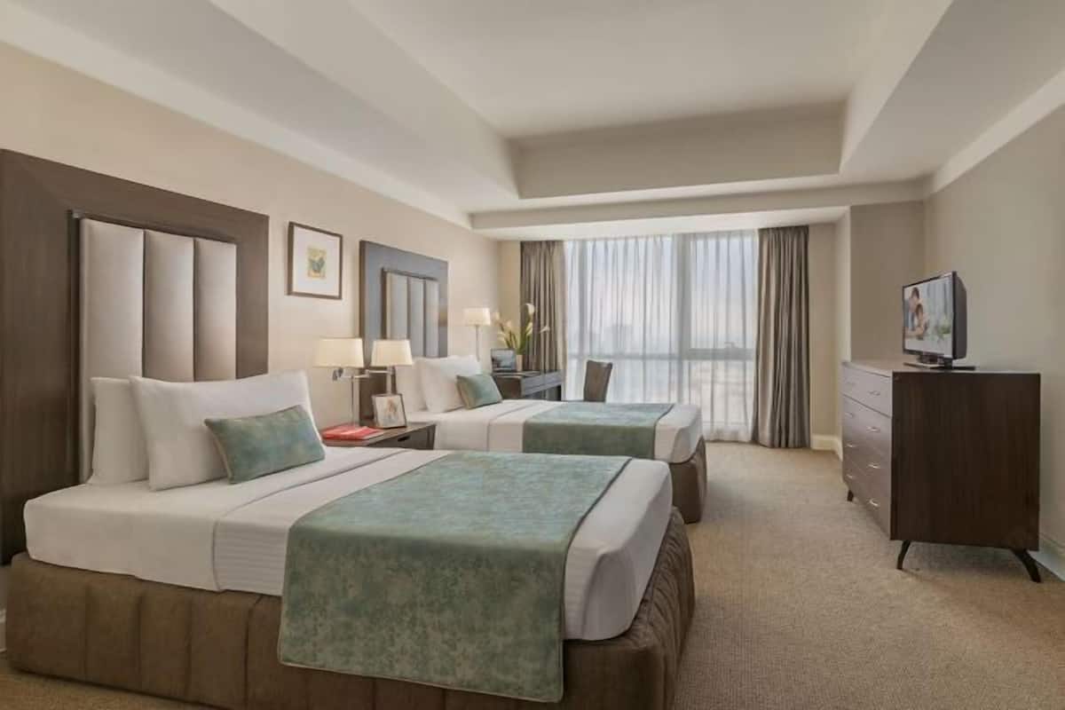 In-room safe, blackout drapes, soundproofing, iron/ironing board