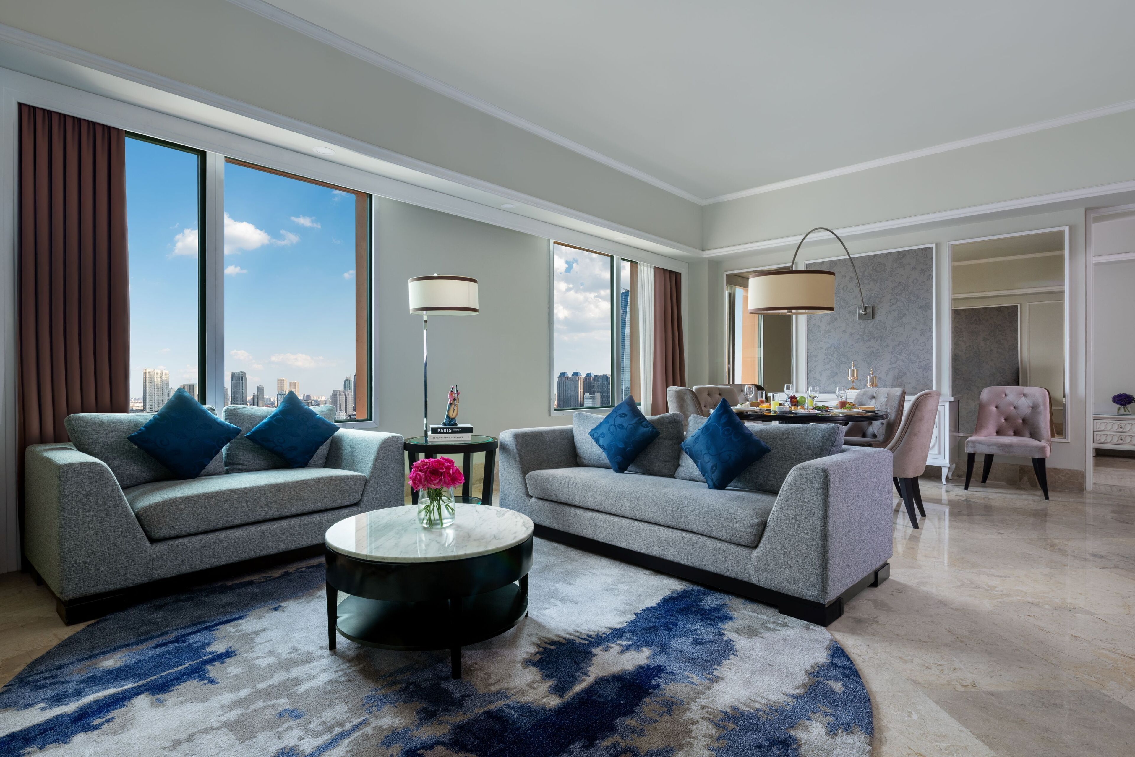 Premier Suite, 3 Bedrooms | Premium bedding, in-room safe, desk, blackout drapes