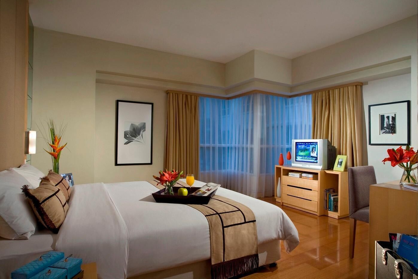 2 slaapkamers, luxe beddengoed, pillowtop-bedden, een kluis op de kamer