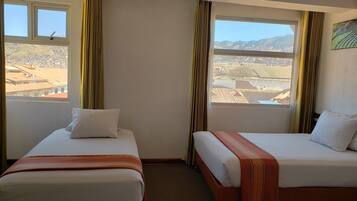 Premium bedding, in-room safe, individually decorated